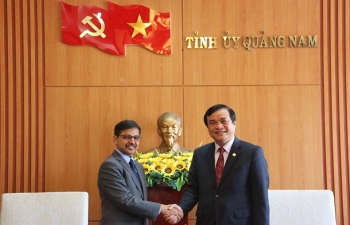 Ambassador visits Quang Nam Province