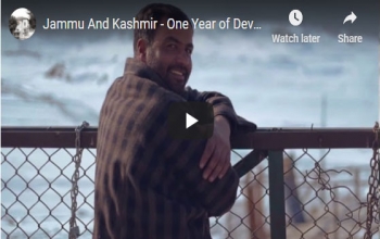 Jammu and Kashmir- One Year of Development