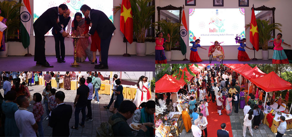 India Fair at Embassy of India, Hanoi on 2 November 2024